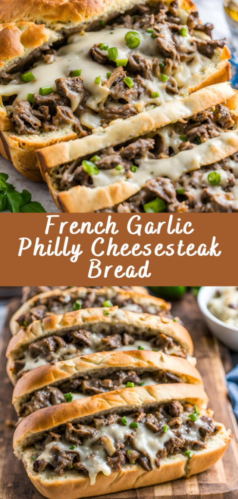 French Garlic Philly Cheesesteak Bread Cheff Recipes