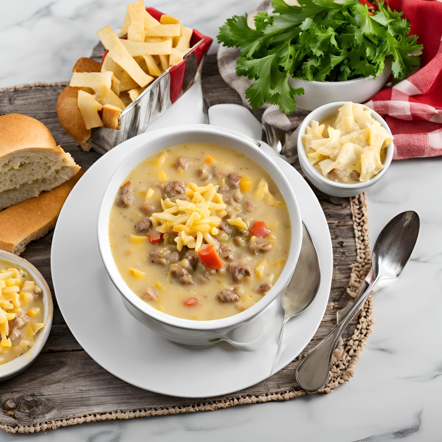 The Best Cheeseburger Soup Recipe Cheff Recipes