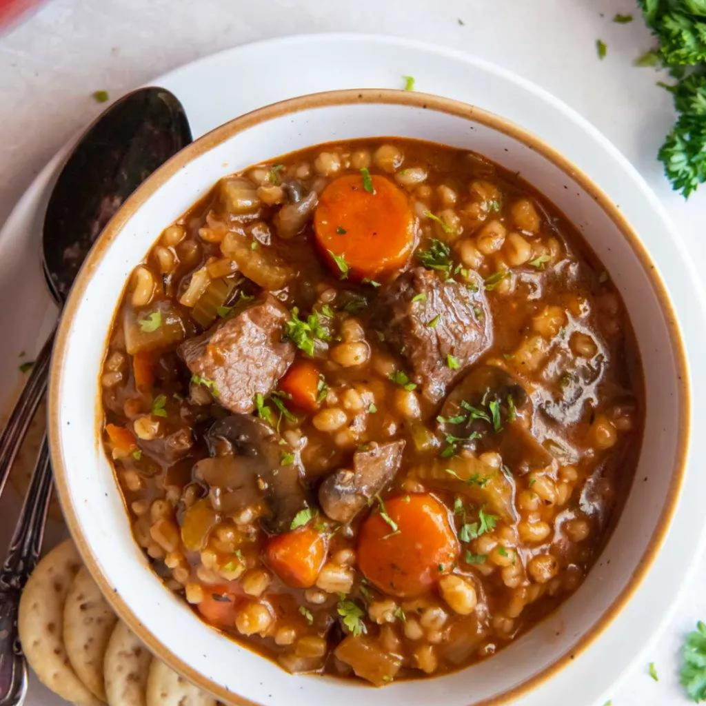 Beef Barley Soup Recipe - Cheff Recipes