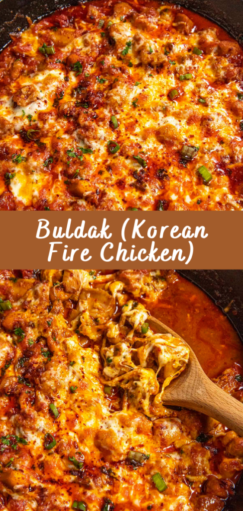 Buldak (Korean Fire Chicken) - Cheff Recipes