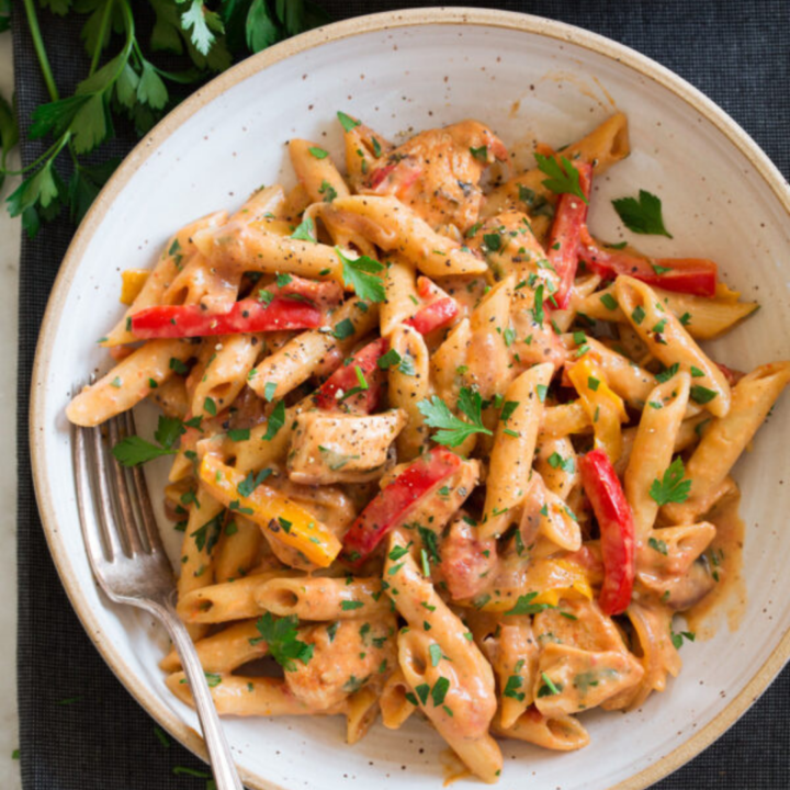 One Pot Cajun Chicken Pasta Recipe - Cheff Recipes