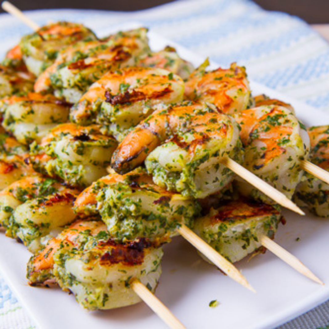 Pesto Grilled Shrimp Recipe Cheff Recipes