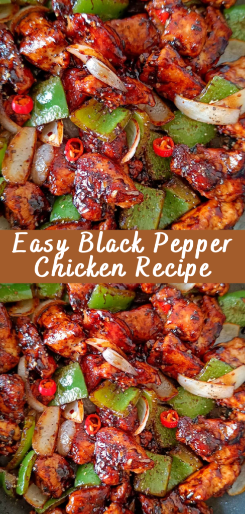 Easy Black Pepper Chicken Recipe Cheff Recipes 0120