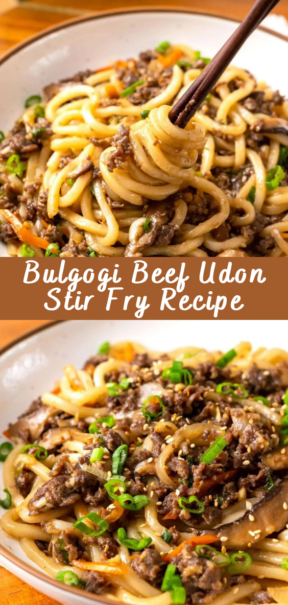 Bulgogi Beef Udon Stir Fry Recipe - Cheff Recipes