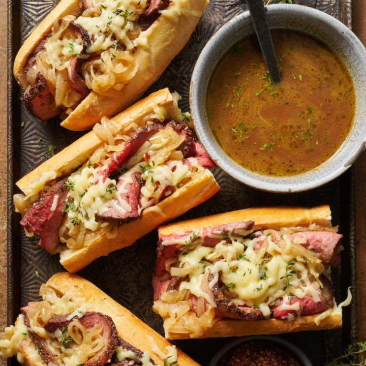 French Onion French Dip Sandwiches Recipe - Cheff Recipes