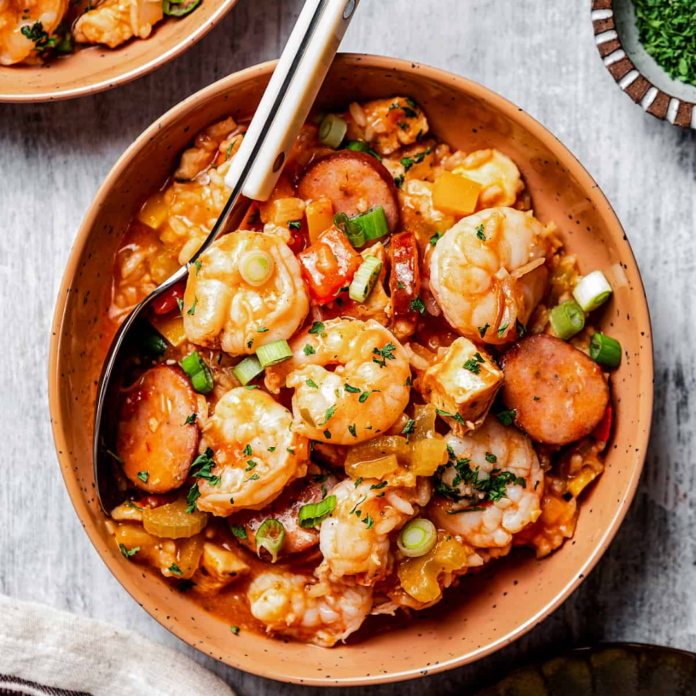 Jambalaya Recipe with Chicken, Shrimp and Sausage Cheff Recipes