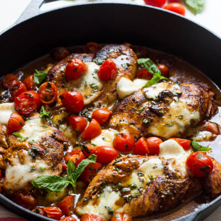 One Pan Balsamic Chicken Recipe - Cheff Recipes