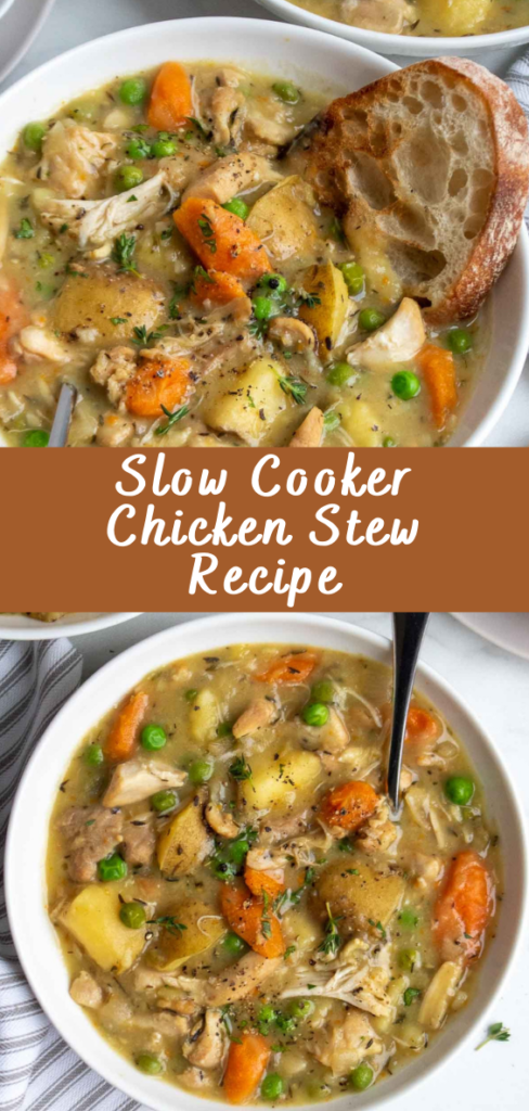 Slow Cooker Chicken Stew Recipe - Cheff Recipes