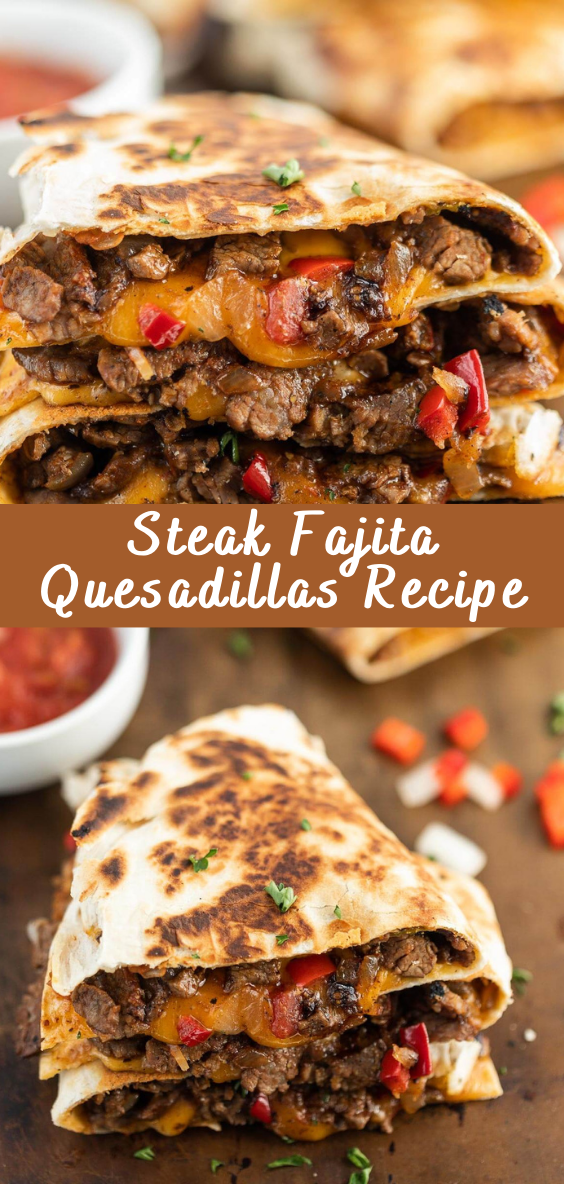 Steak Fajita Quesadillas Recipe | Cheff Recipes