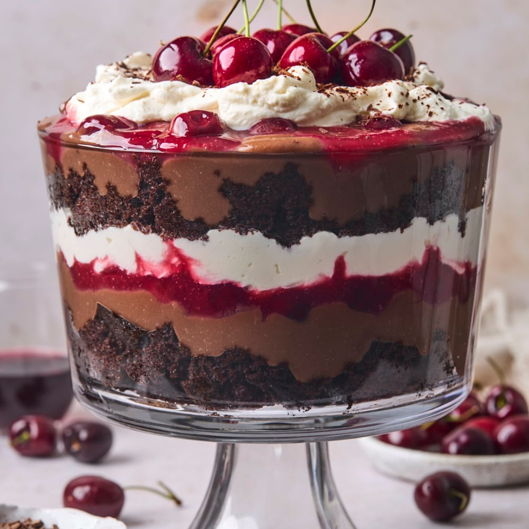 Black Forest Trifle Recipe - Cheff Recipes