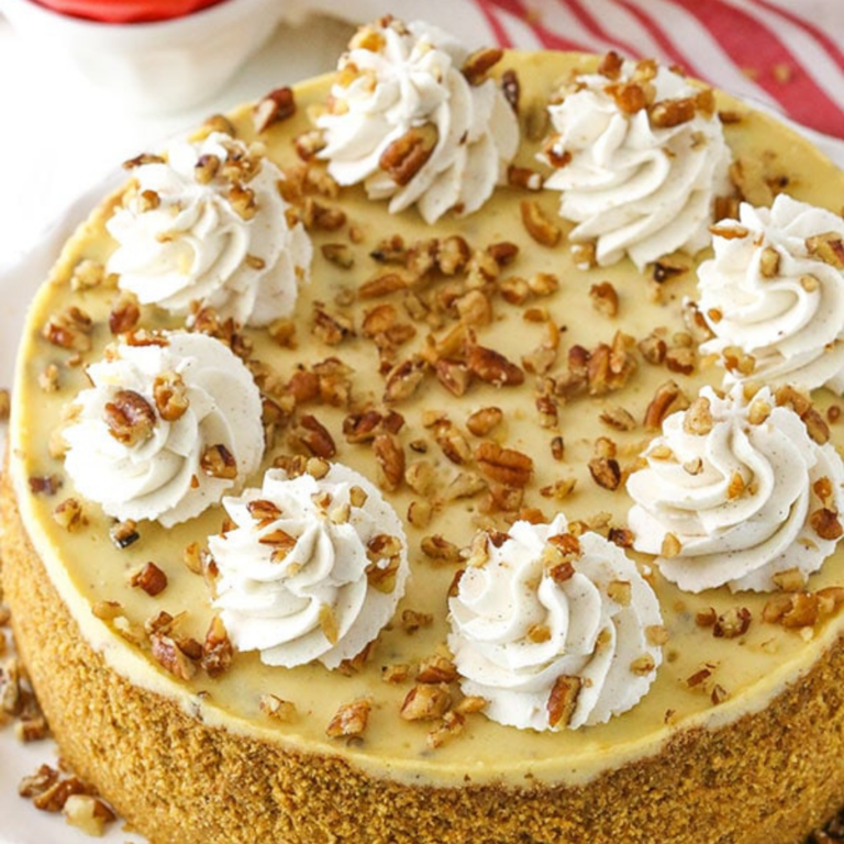 Browned Butter Pecan Cheesecake Recipe