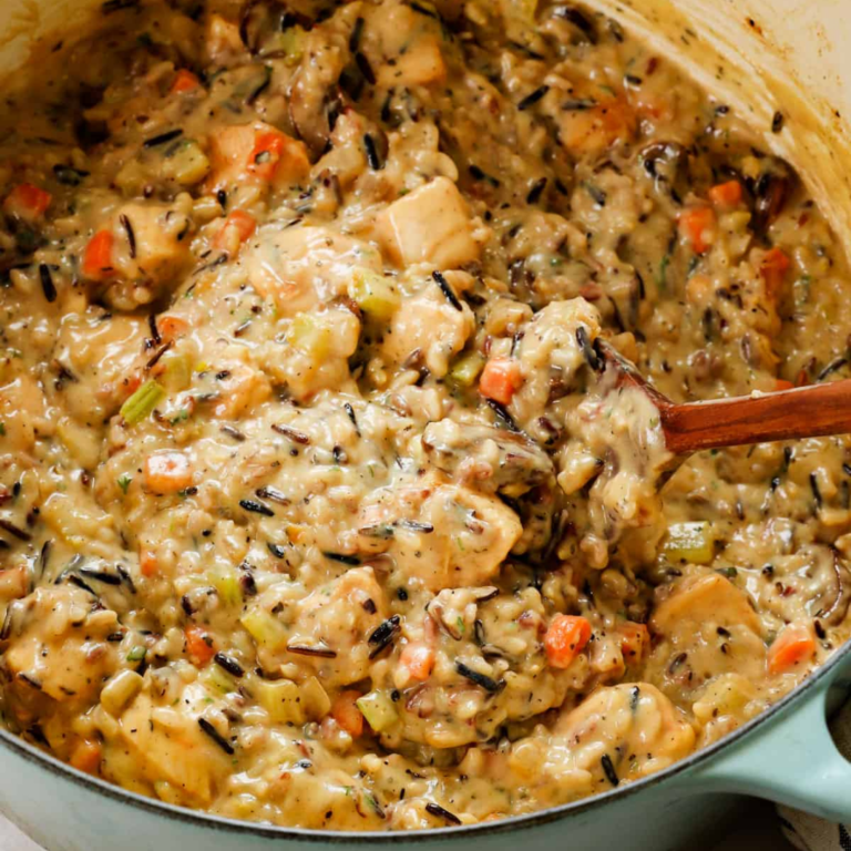 Chicken Wild Rice Casserole Recipe