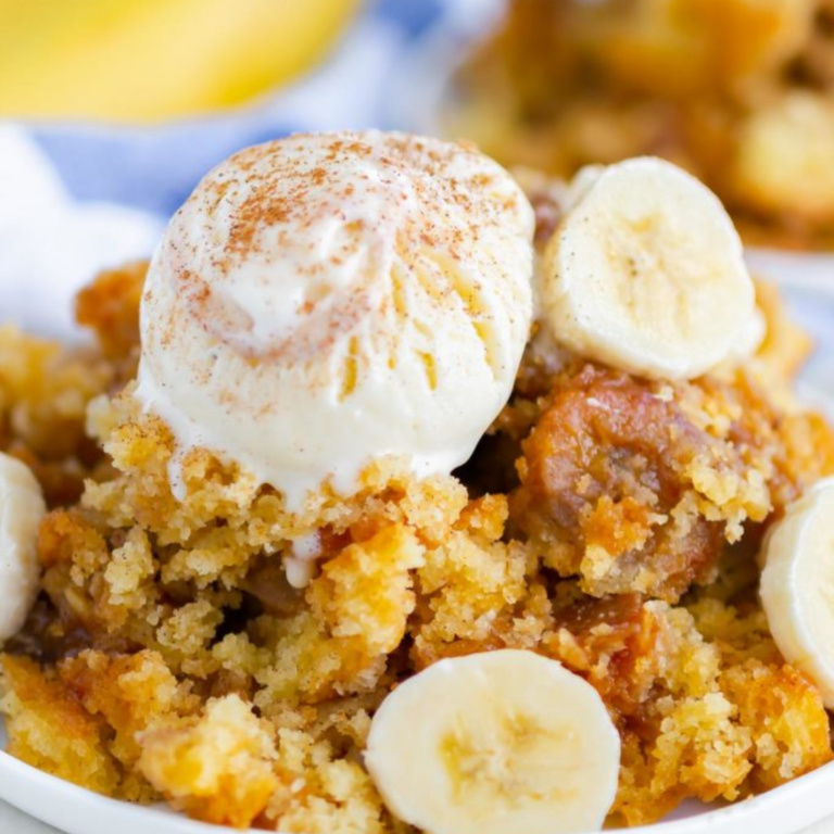 Easy Banana Cobbler Recipe