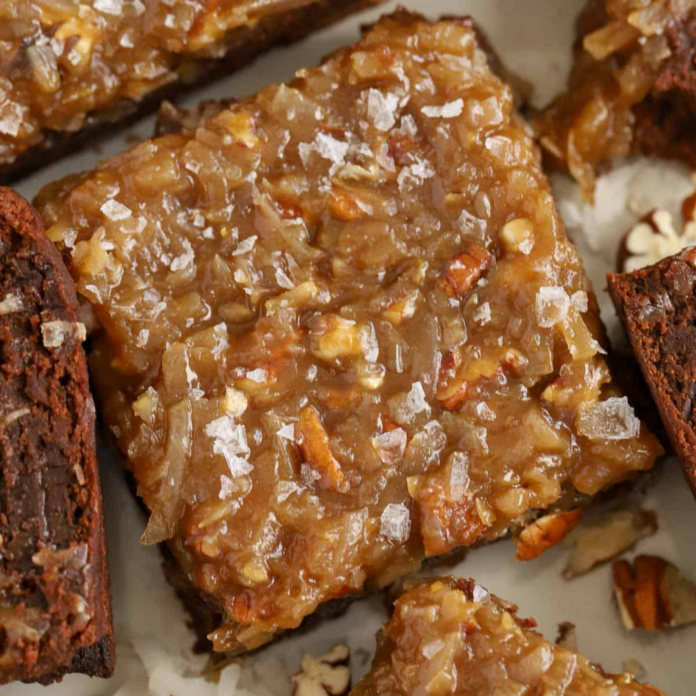 German Chocolate Brownies Recipe