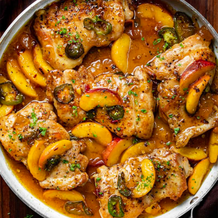 Jalapeno Peach Chicken Recipe