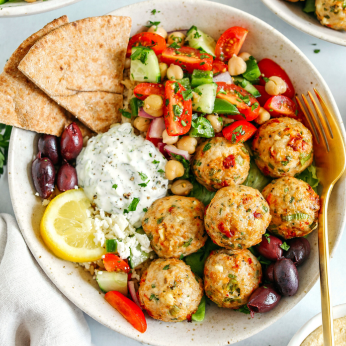 Mediterranean Chicken Meatballs Recipe