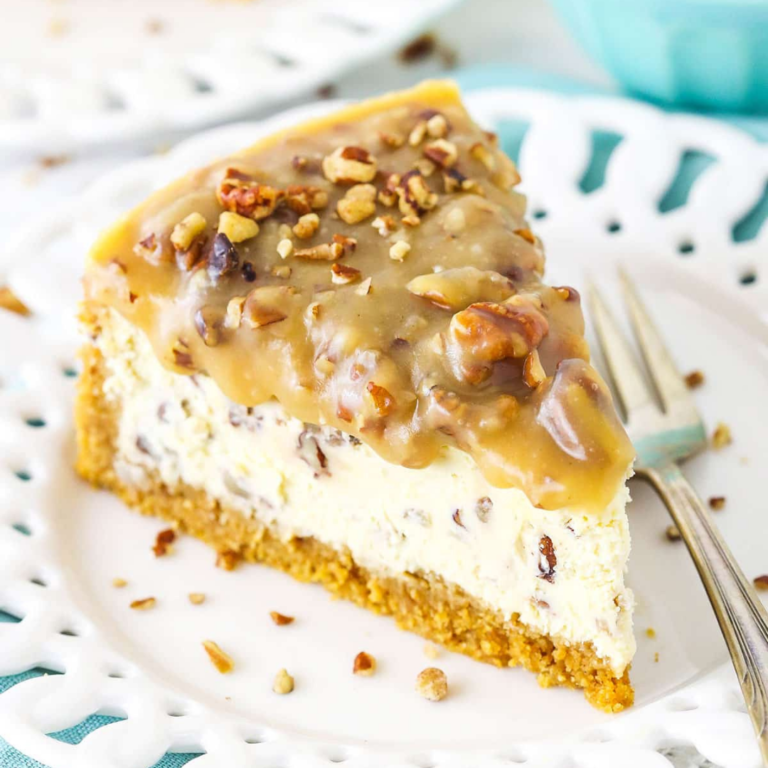 Pecan Praline Cheesecake Recipe