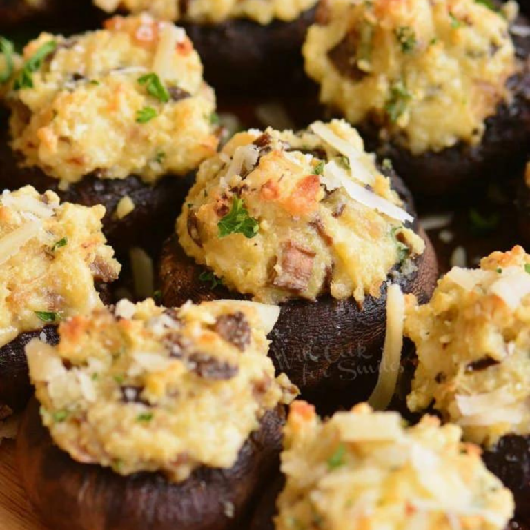 The BEST Stuffed Mushrooms Recipe