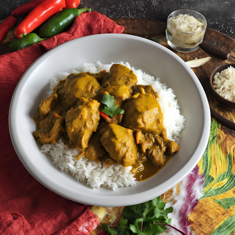 Authentic Jamaican Curry Chicken