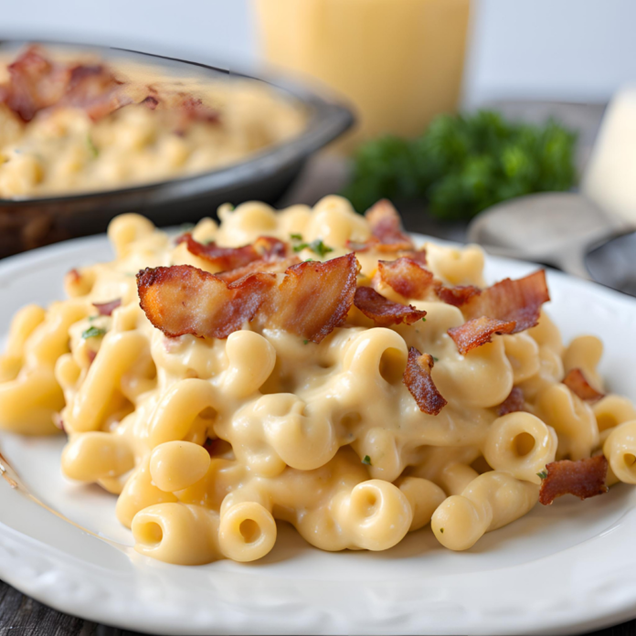 Bacon Ranch Macaroni and Cheese