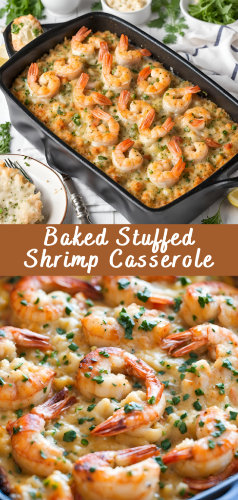 Baked Stuffed Shrimp Casserole | Cheff Recipes