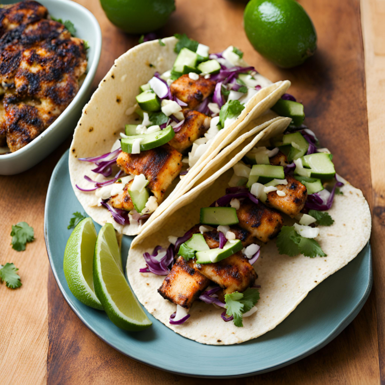 Blackened Fish Tacos