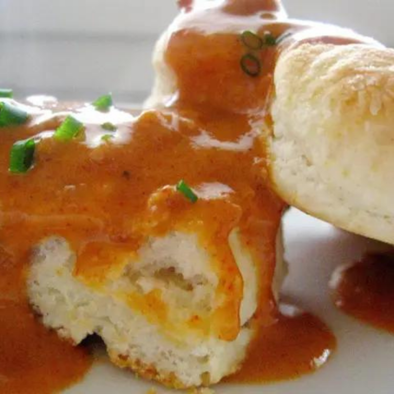 Buttermilk Biscuits With Chorizo Cream Gravy Recipe