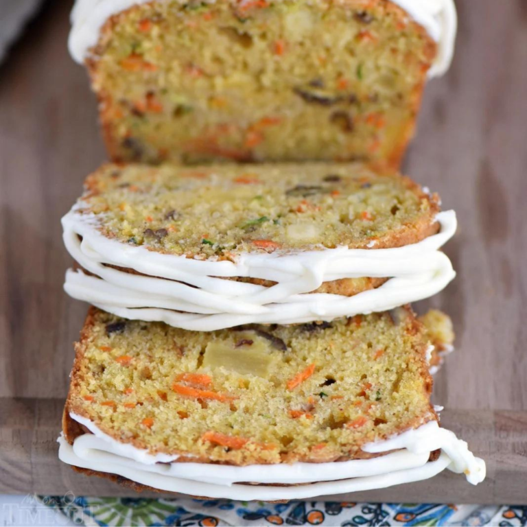 Carrot Apple Zucchini Bread Recipe