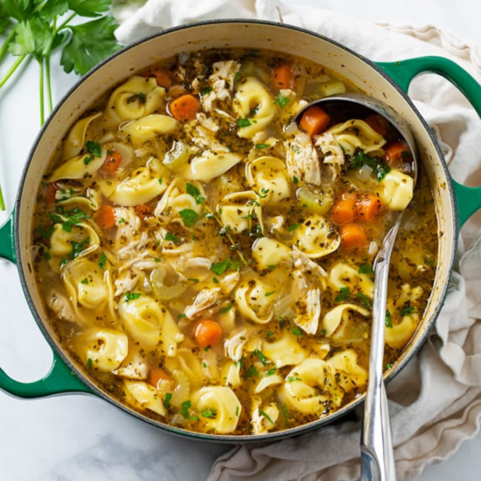 Chicken Tortellini Soup Recipe