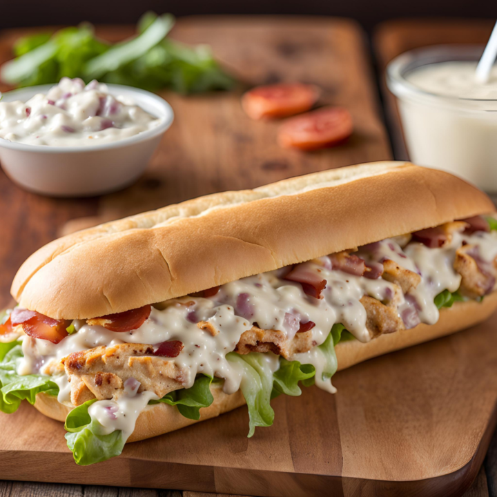 Chopped Chicken Bacon Ranch Sub Cheff Recipes 7305