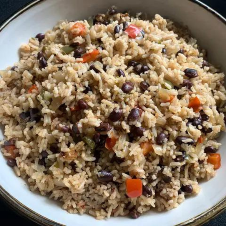 Cuban Inspired Black Bean Rice Recipe