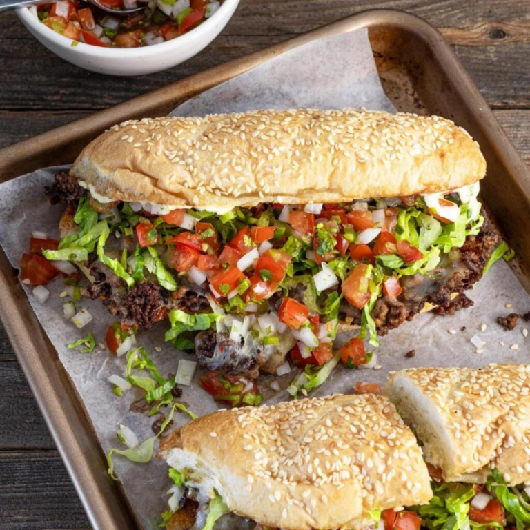 Mexican Chopped Cheese Sandwich