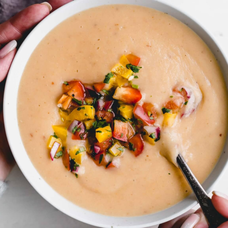 Potato Cheese Soup with Smoky Chipotle