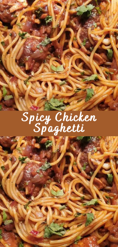 Spicy Chicken Spaghetti Recipe Cheff Recipes