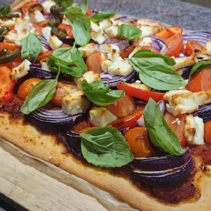 Tomato and Feta Pizza Recipe