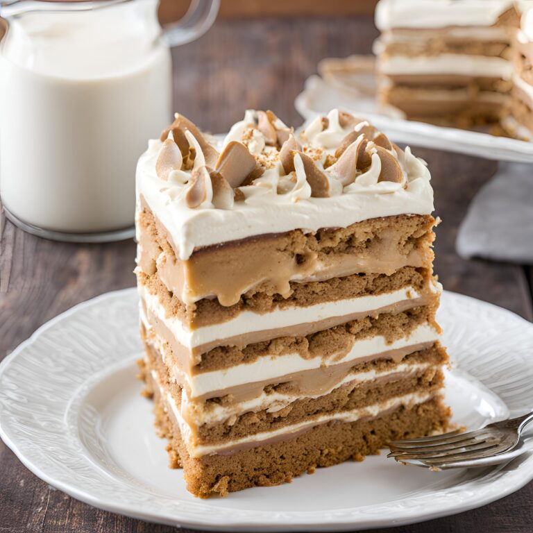 Biscoff Layered Cake recipe