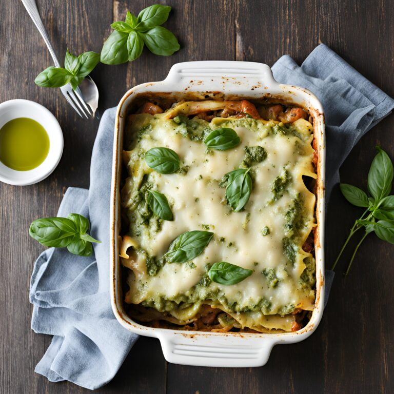 Brown Butter Pesto Lasagna Recipe