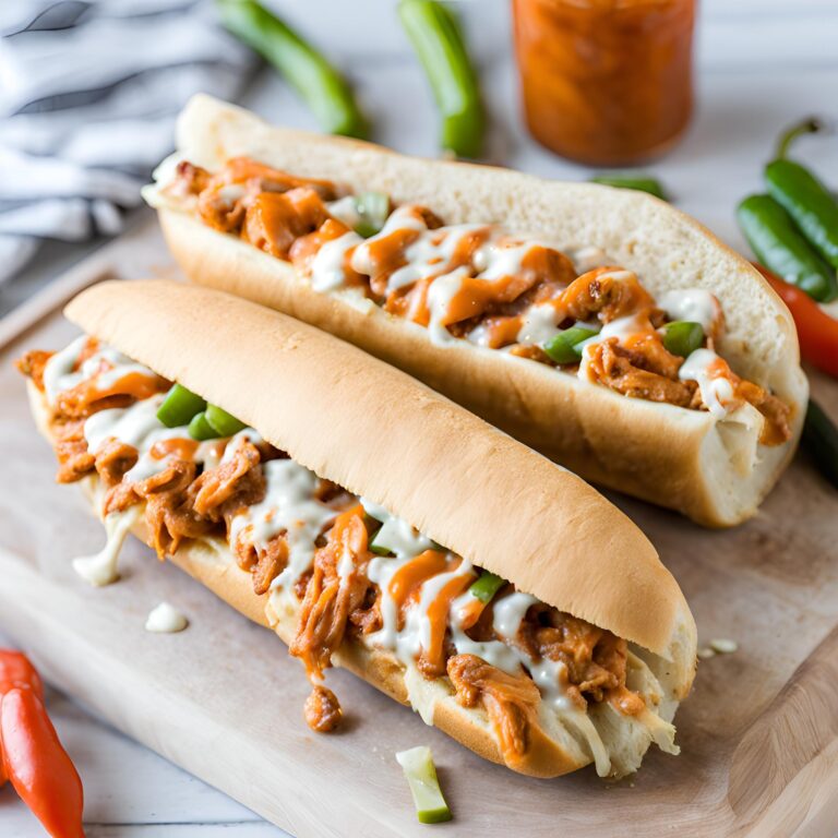 Buffalo Chicken Cheesesteak Recipe