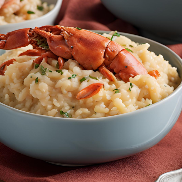 Butter Lobster Risotto recipe
