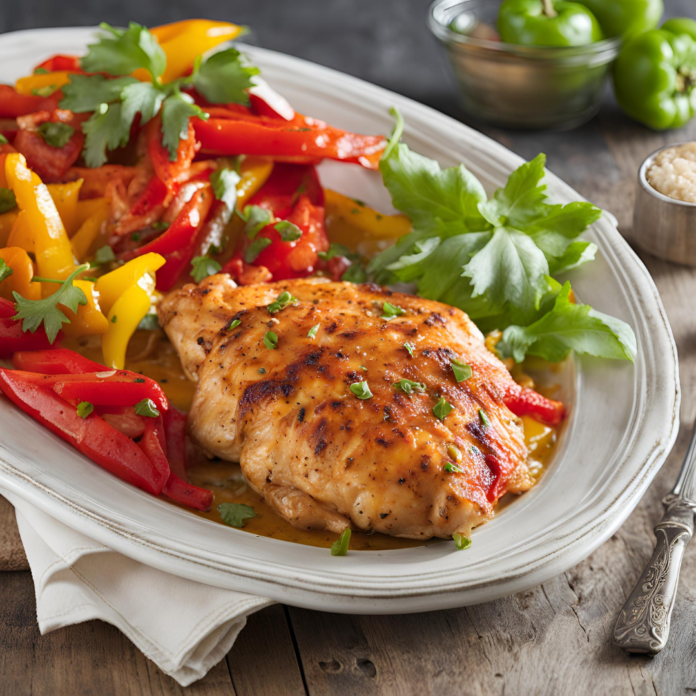 Cajun Chicken with Bell Peppers