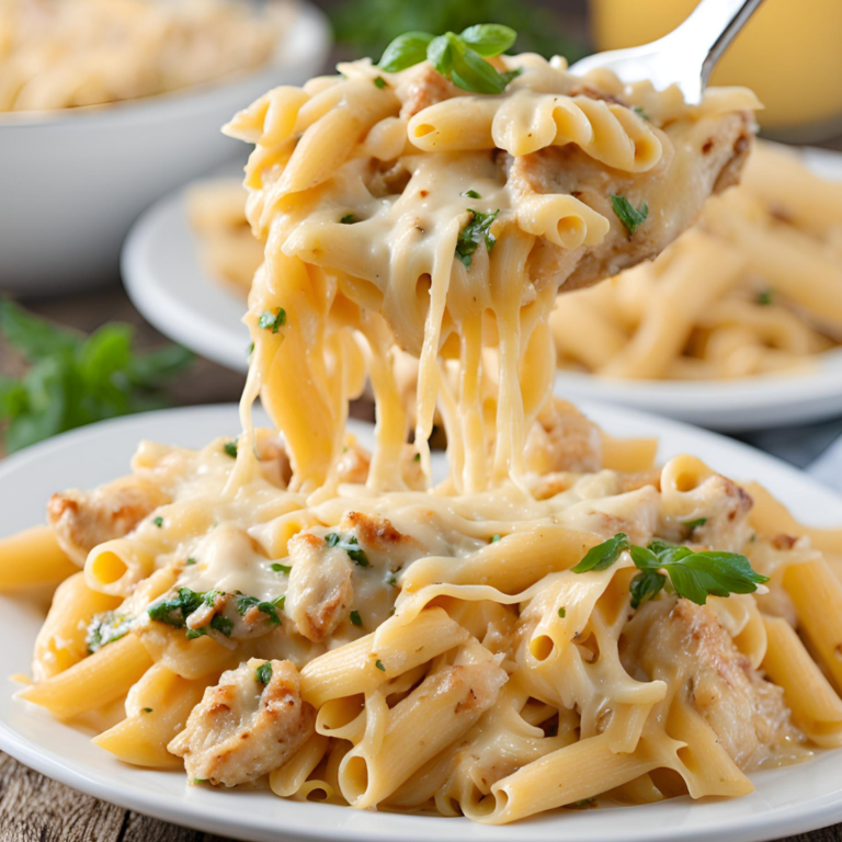 Cheesy Chicken Pasta Recipe Recipe