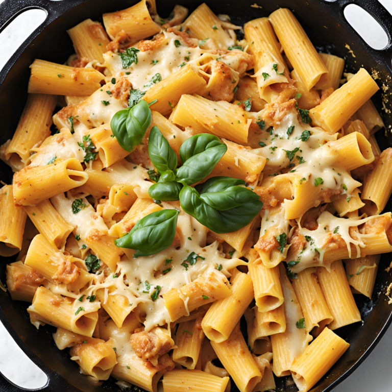 Cheesy Chicken Rigatoni