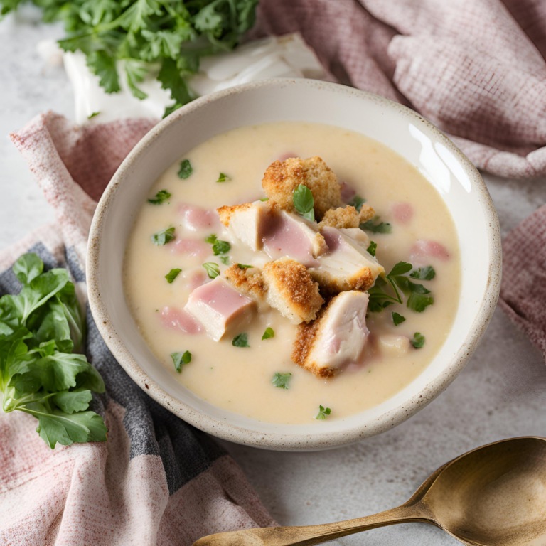 Chicken Cordon Bleu Soup