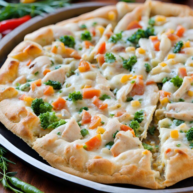 Chicken Pot Pie Pizza Recipe