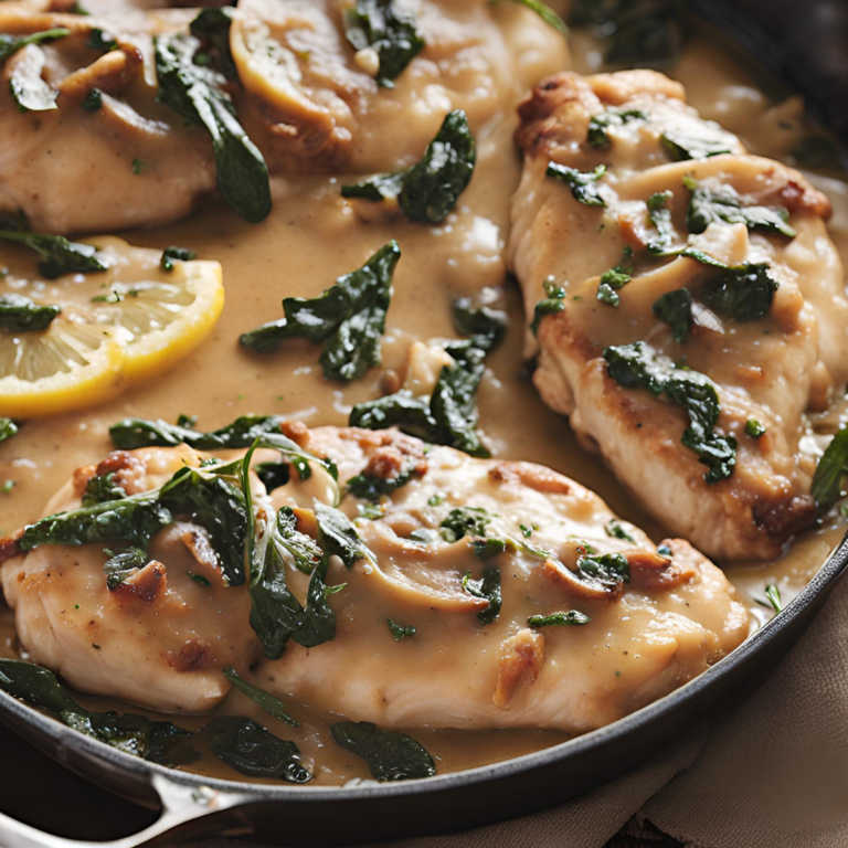 Chicken Saltimbocca in a Marsala Sauce recipe