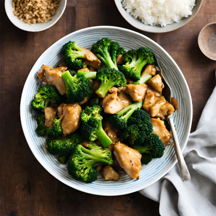 Chinese Chicken and Broccoli