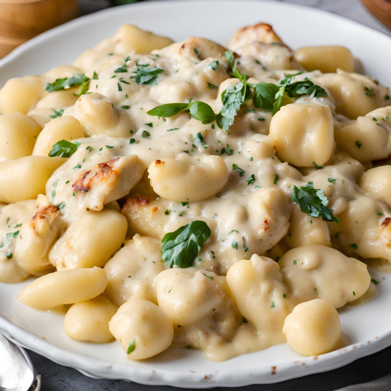 Creamy Crack Chicken Gnocchi recipe