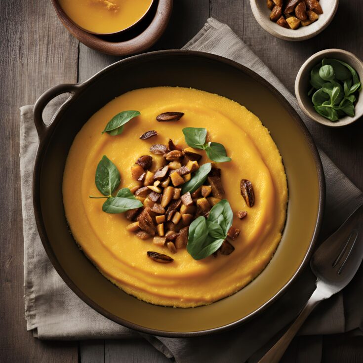 Creamy Pumpkin Polenta