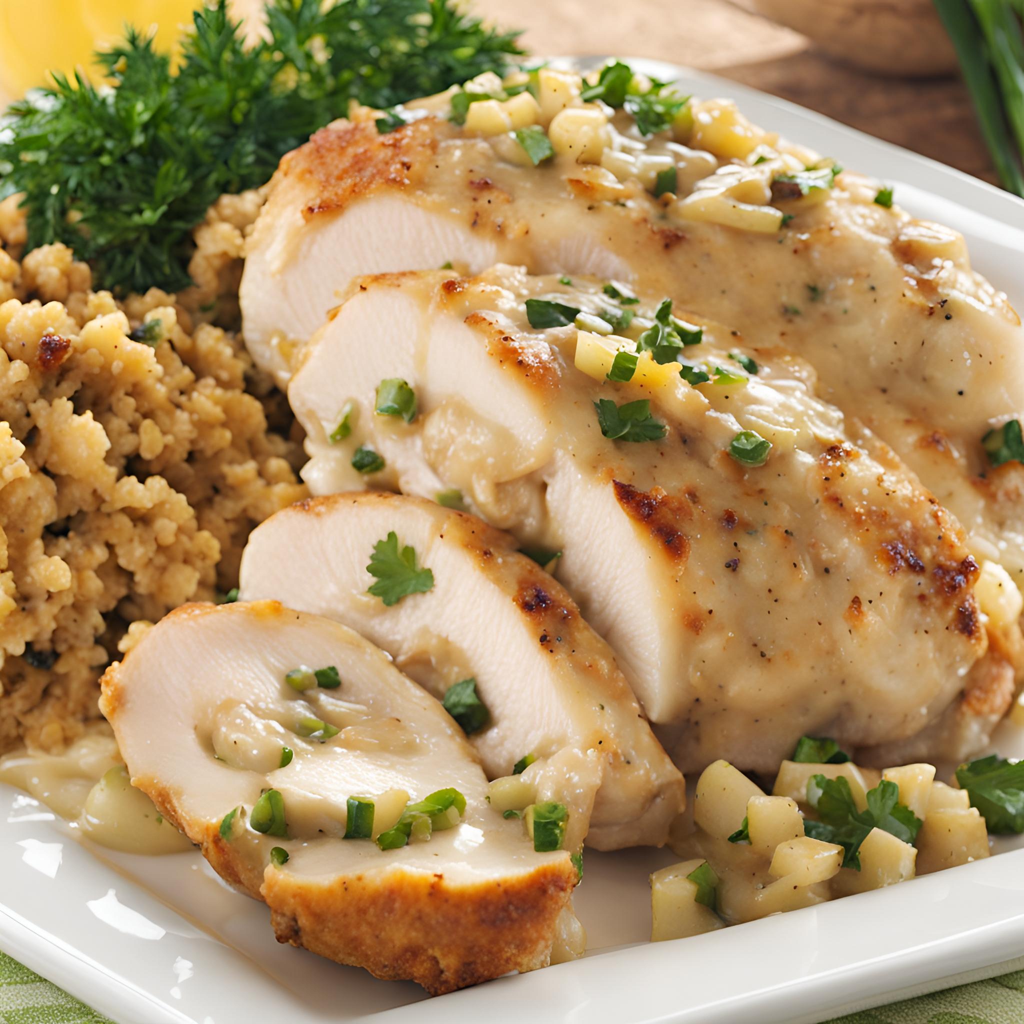 Delicious Stuffed Chicken Breast Recipe | Cheff Recipes