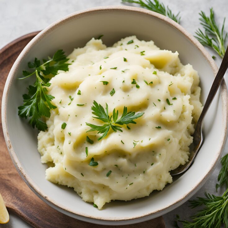 Herb and Garlic Mashed Potatoes recipes